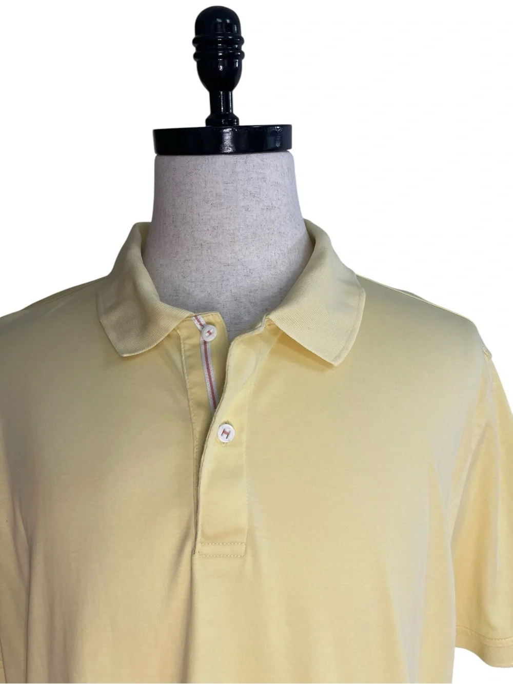 UNTUCKit Damaschino Short Sleeve Polo Yellow